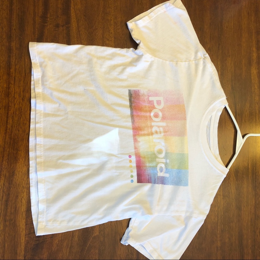 polaroid tee